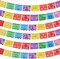 6 Packs Fiesta Papel Picado Banners – 108 Ft Mexican Party Decorations – Colorful Cinco de Mayo & Dia De Los Muertos Hanging Garlands – Mexican Fiesta Birthday, Carnival & Party Decor – Perfect for Mother's Day Card Making Displays